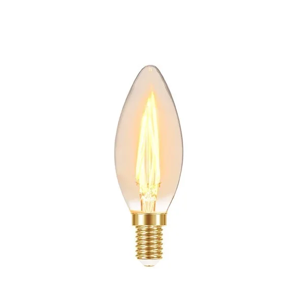 Lâmpada Taschibra Led Filamento Vintage Vela B35 3w 220v Âmbar
