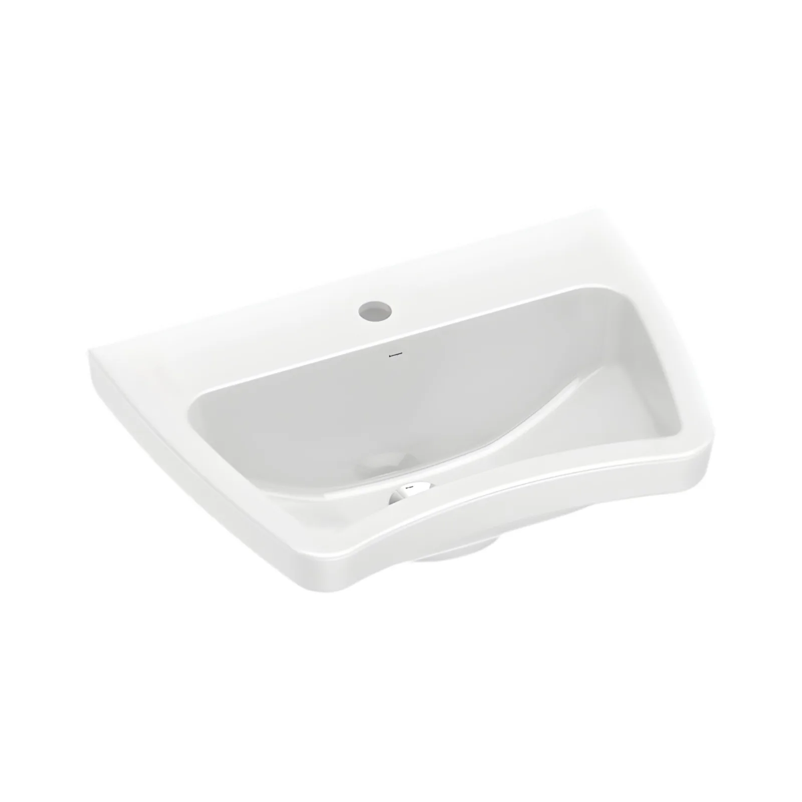Lavatório para Coluna Branco 600X415 Incepa Acesso Plus