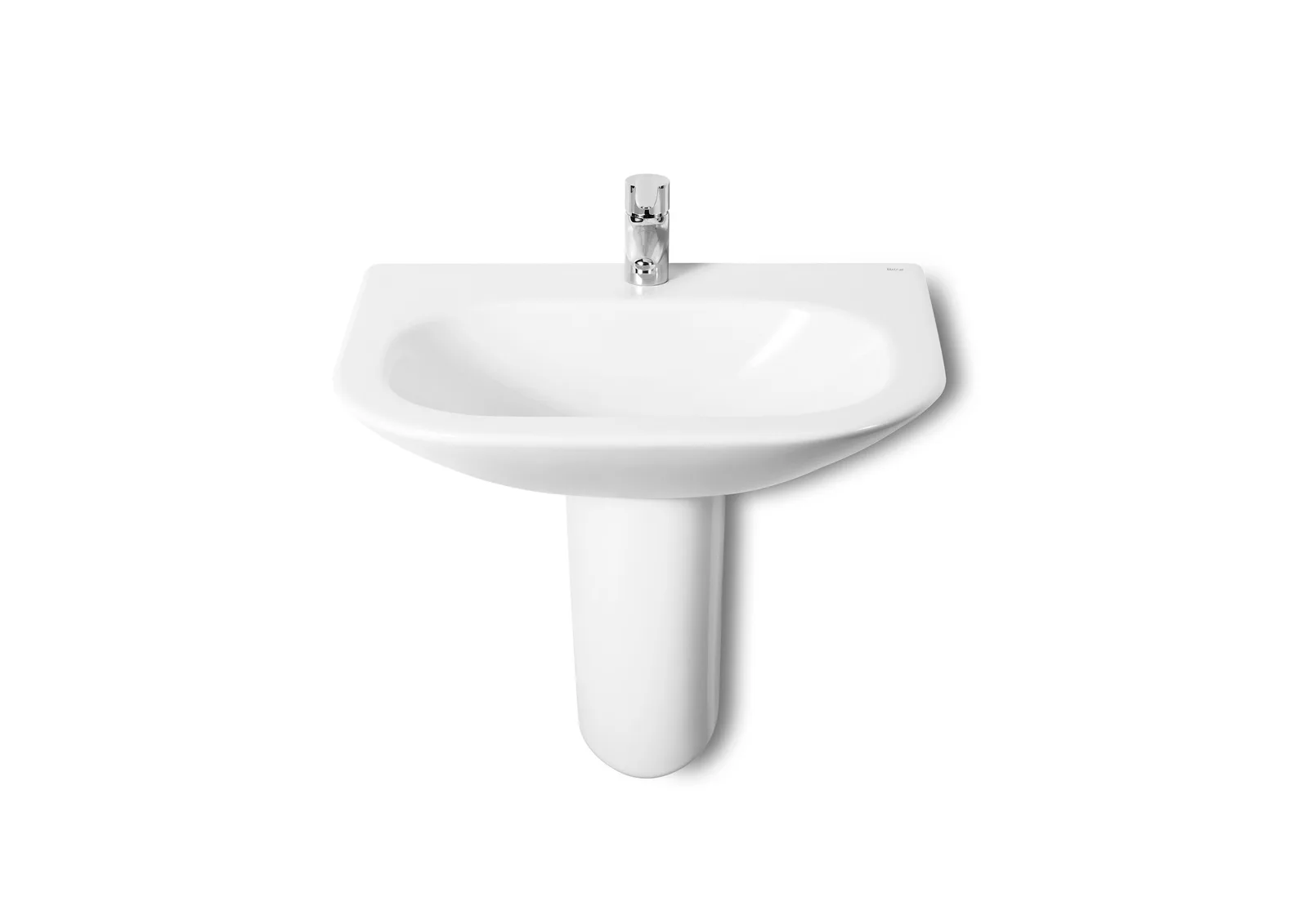 Lavatório Roca Nexo para coluna Branco