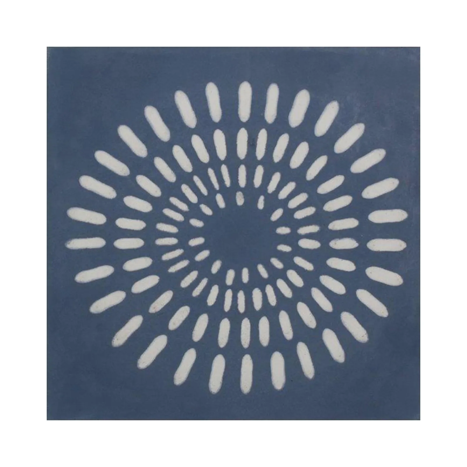 Listello Azul Decorativo 20x20 Decortiles Calu Mar Ouriço Bold