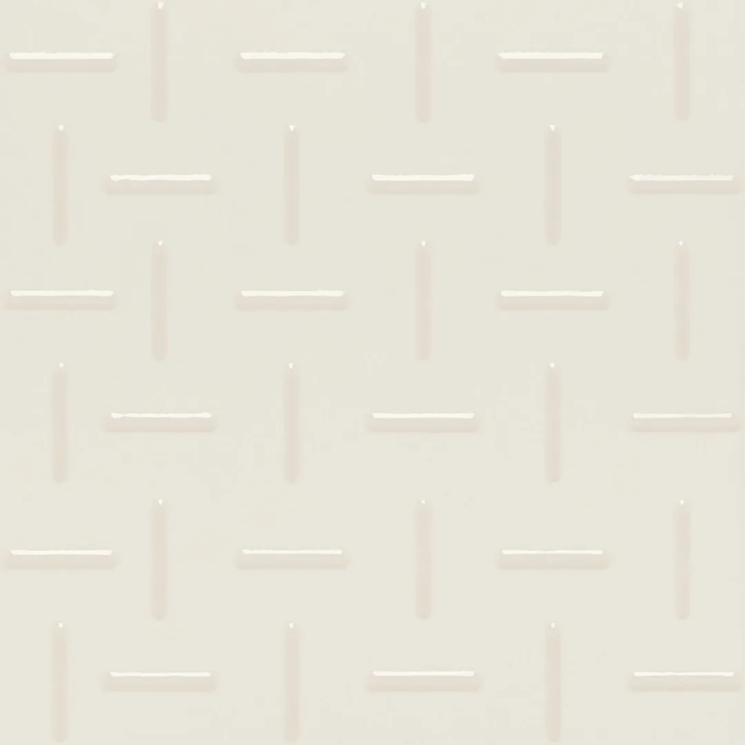 Listello Bege Acetinado 29x29 Decortiles Carol Gay Traco Nata RET "A"