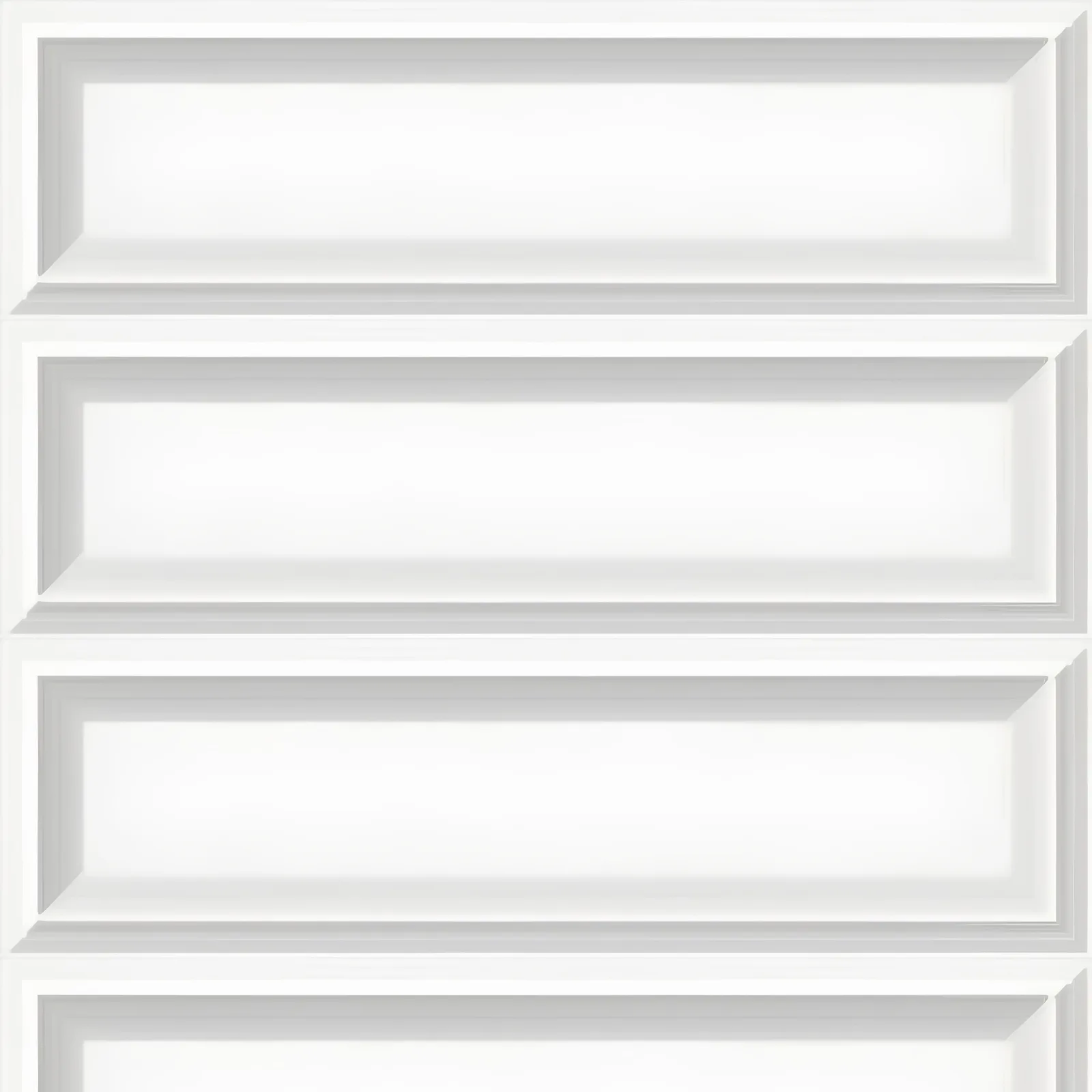 Listello Branco Brilhante 8x25 Ceusa Invertido
