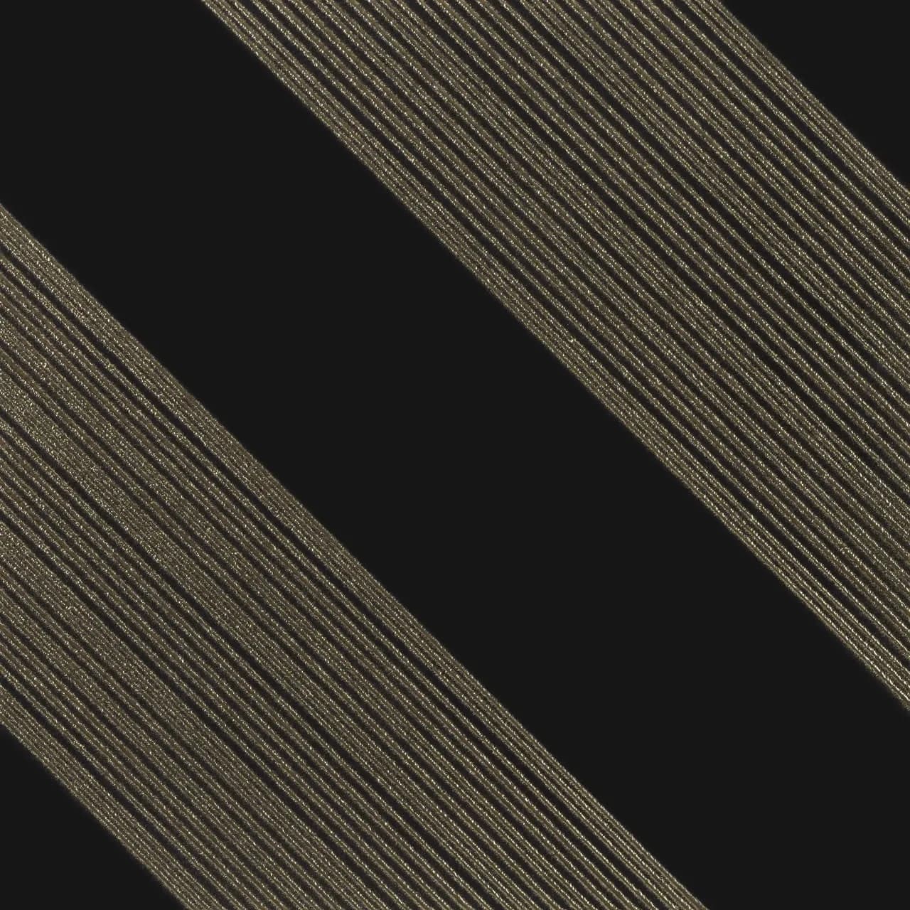 Listello Decortiles Outline 1- Black Gold (9pç /caixa)