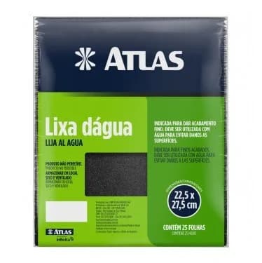 Lixa Atlas D'água 30/400