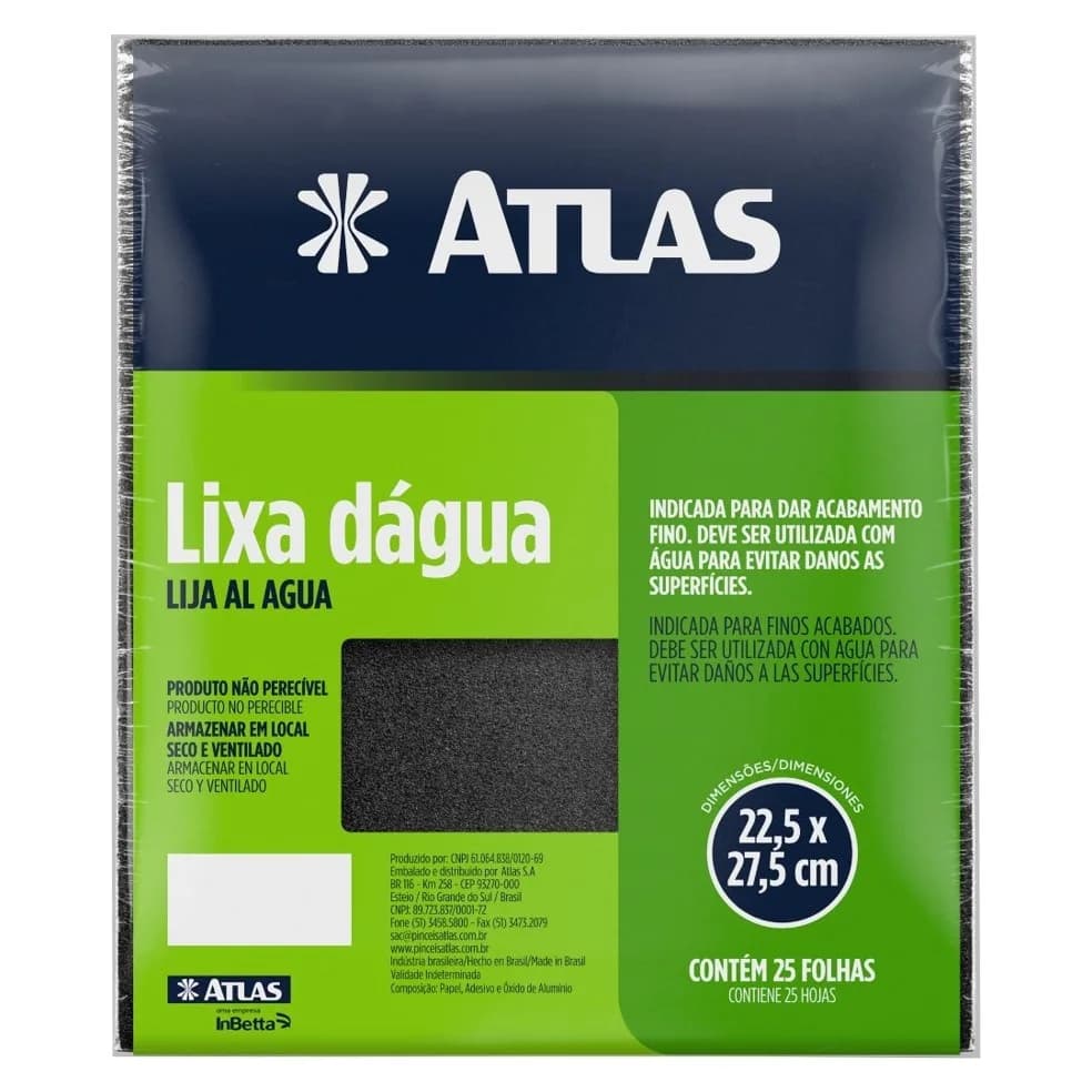 Lixa Atlas Dagua 30/240