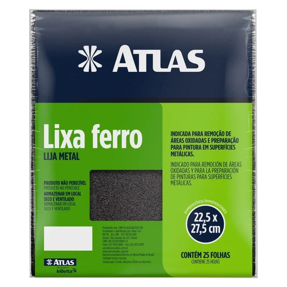 Lixa Atlas Ferro 20/150