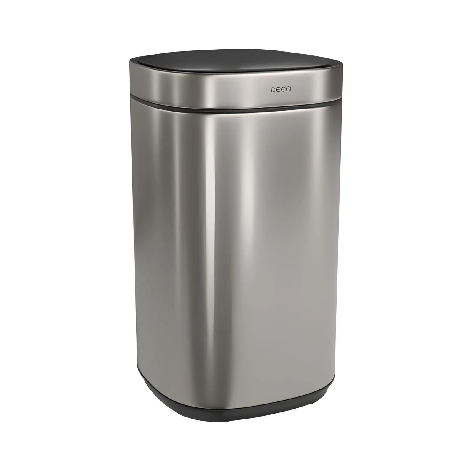 Lixeira Quadrada 12L Inox Deca Suprema