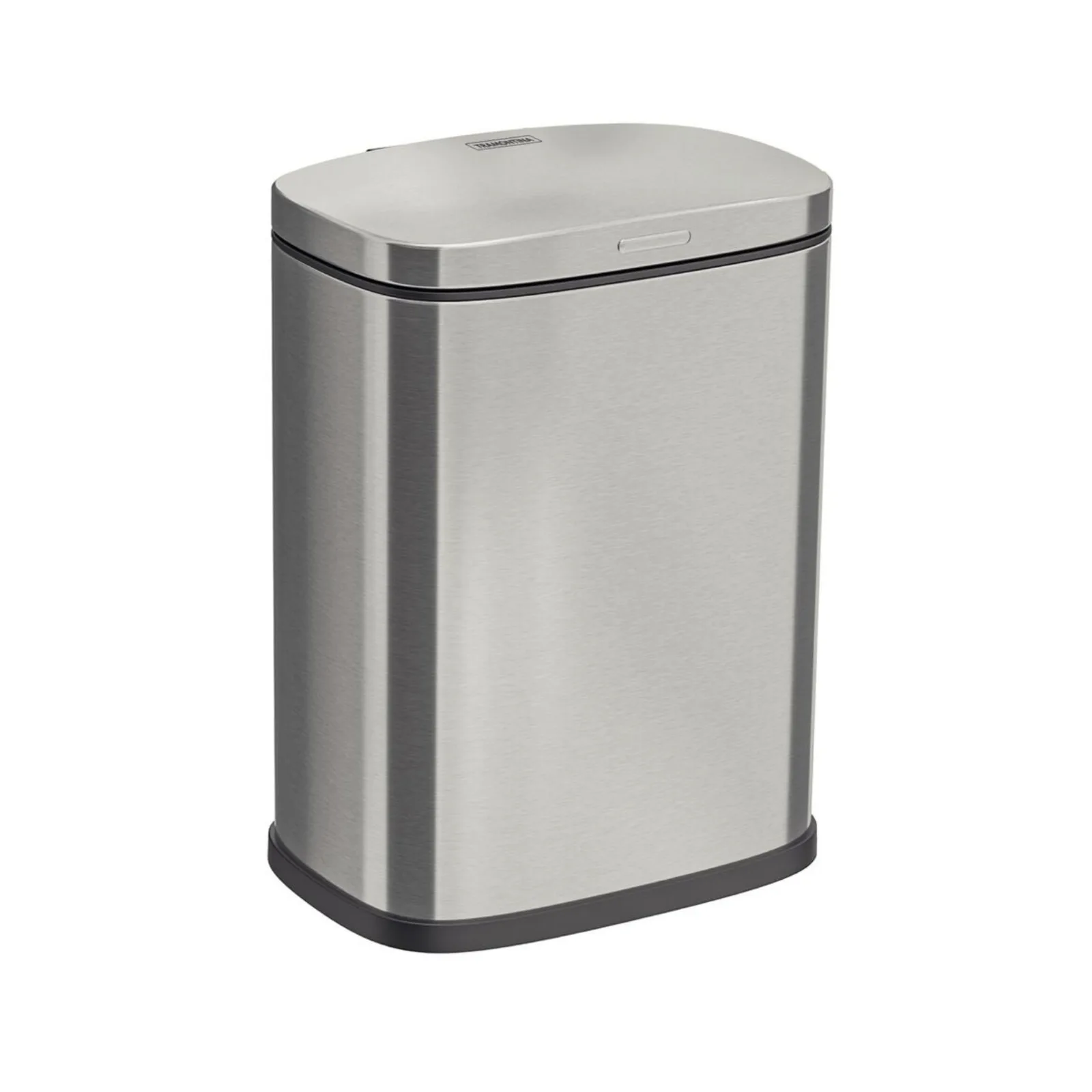 Lixeira Tipo D em Aço Inox Acabamento Acetinado 3 L Tramontina
