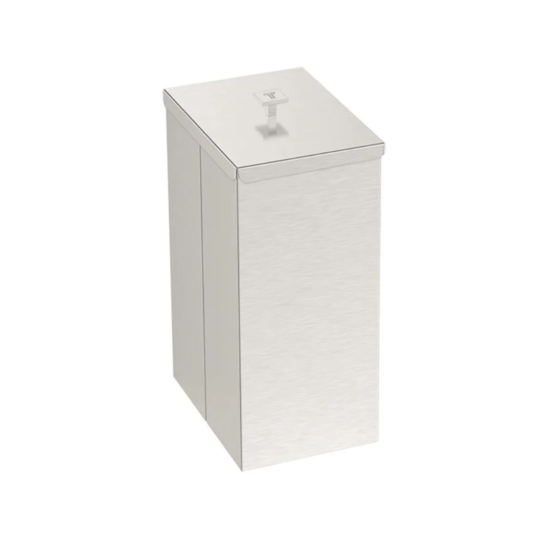 Lixeira Inox Luz Slim Tramontina com Acabamento Acetinado 5,5 L