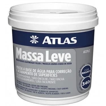 Massa Atlas Leve para Reparos 340g