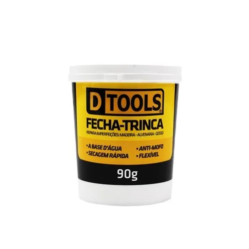 Massa Dtools Acrílica 90gr Fecha trinca Flexível