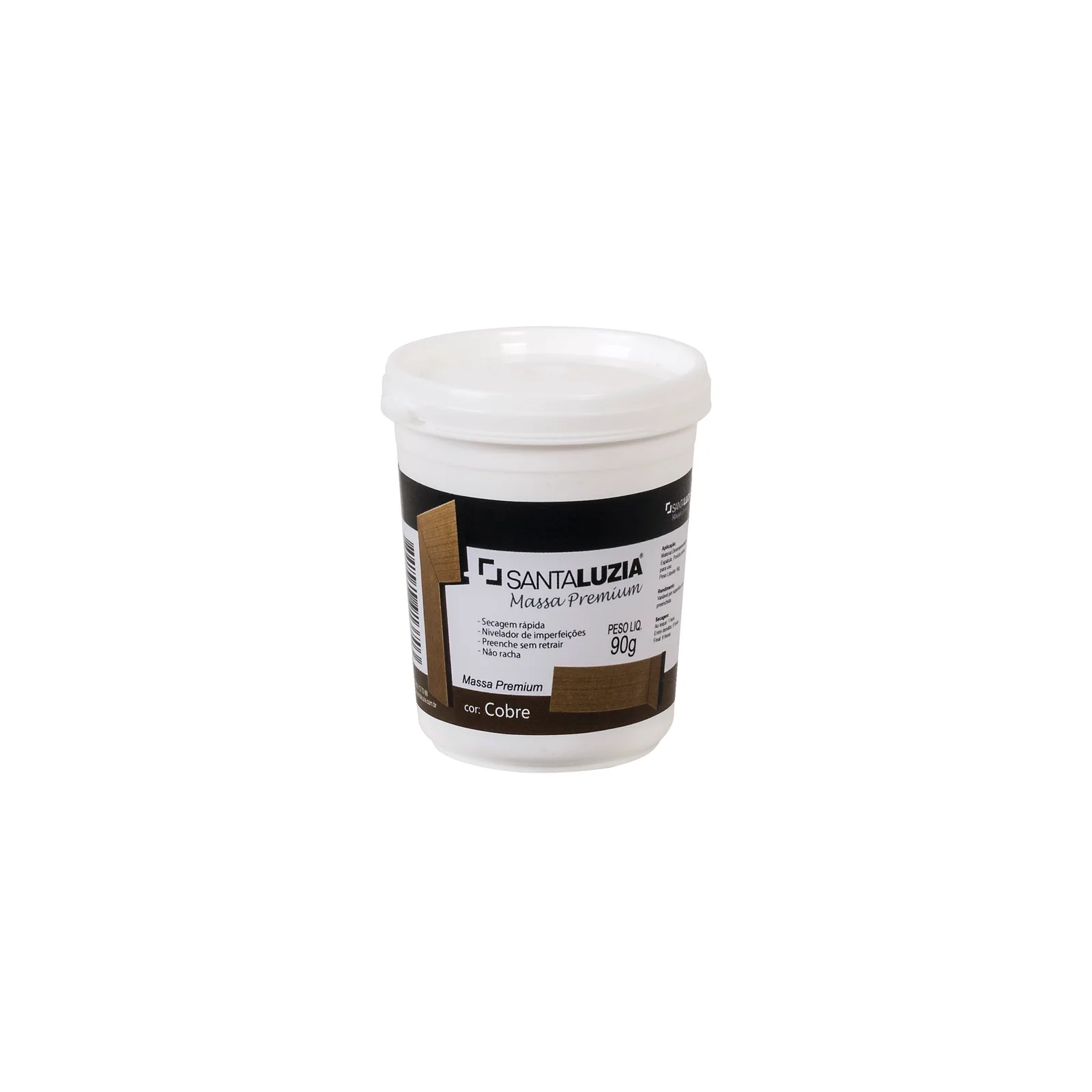 Massa Flex Santa Luzia 90gr para Rodape Cobre