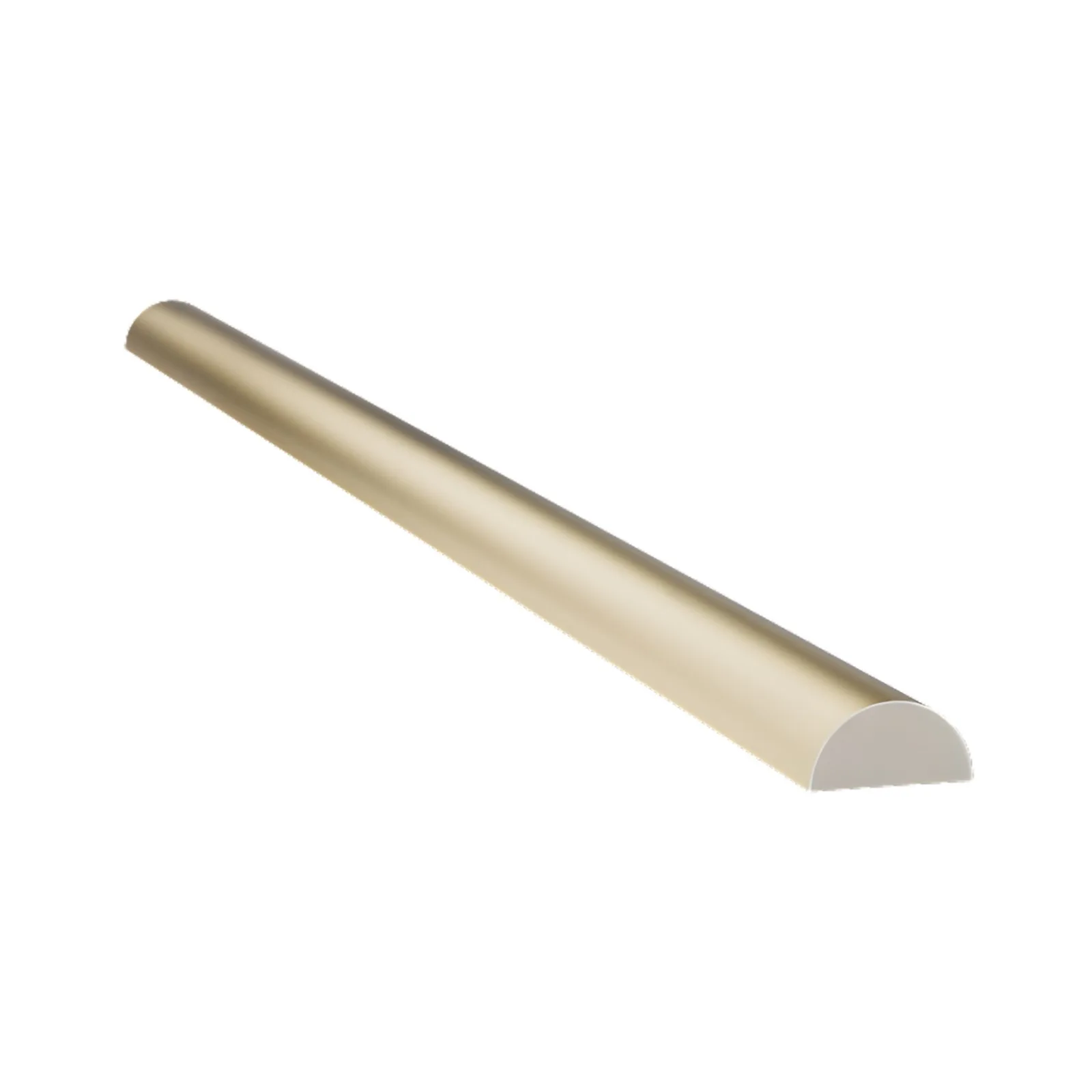 Meia Curva 598 Champanhe de Poliestireno 2,5cm Santa Luzia Multilinha