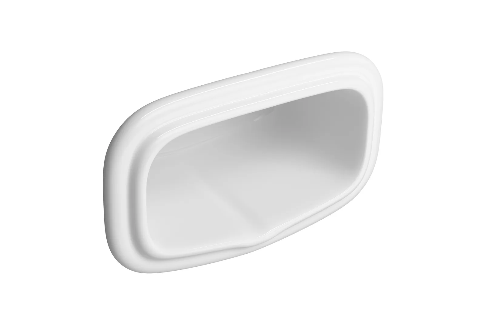 Meia Saboneteira de parede Deca Branco