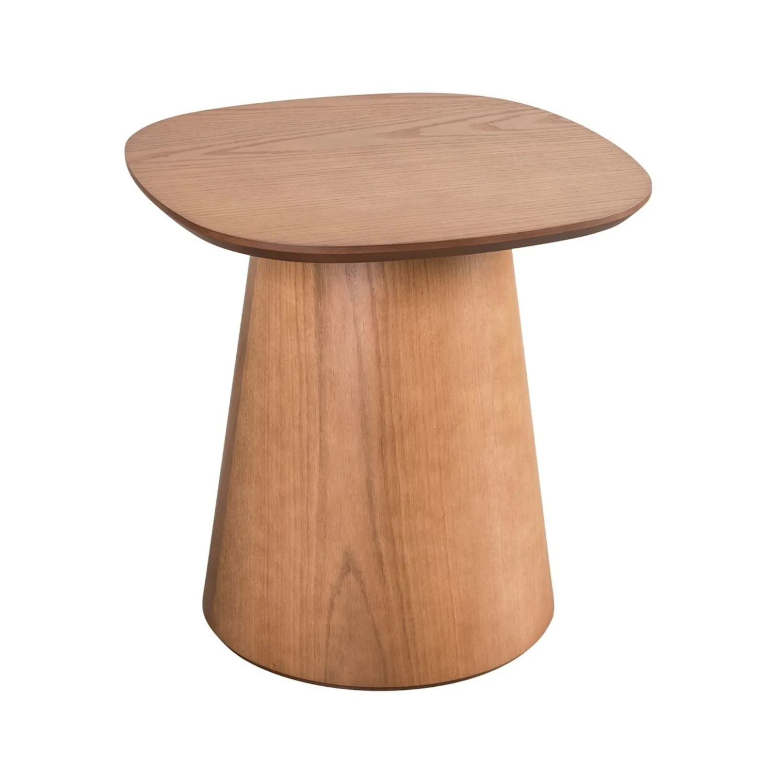 Mesa de Apoio Tampo Arredondado Formato Cônico 60 X 60 X 60 Gottems Tafi