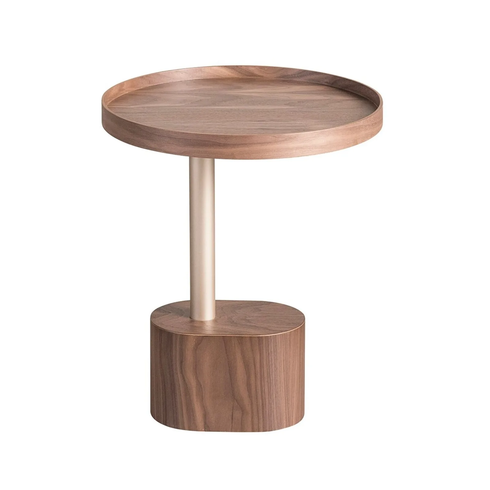 Mesa de Apoio Formato Oval e Redondo Ø 50 x 60 Gottems Ivy