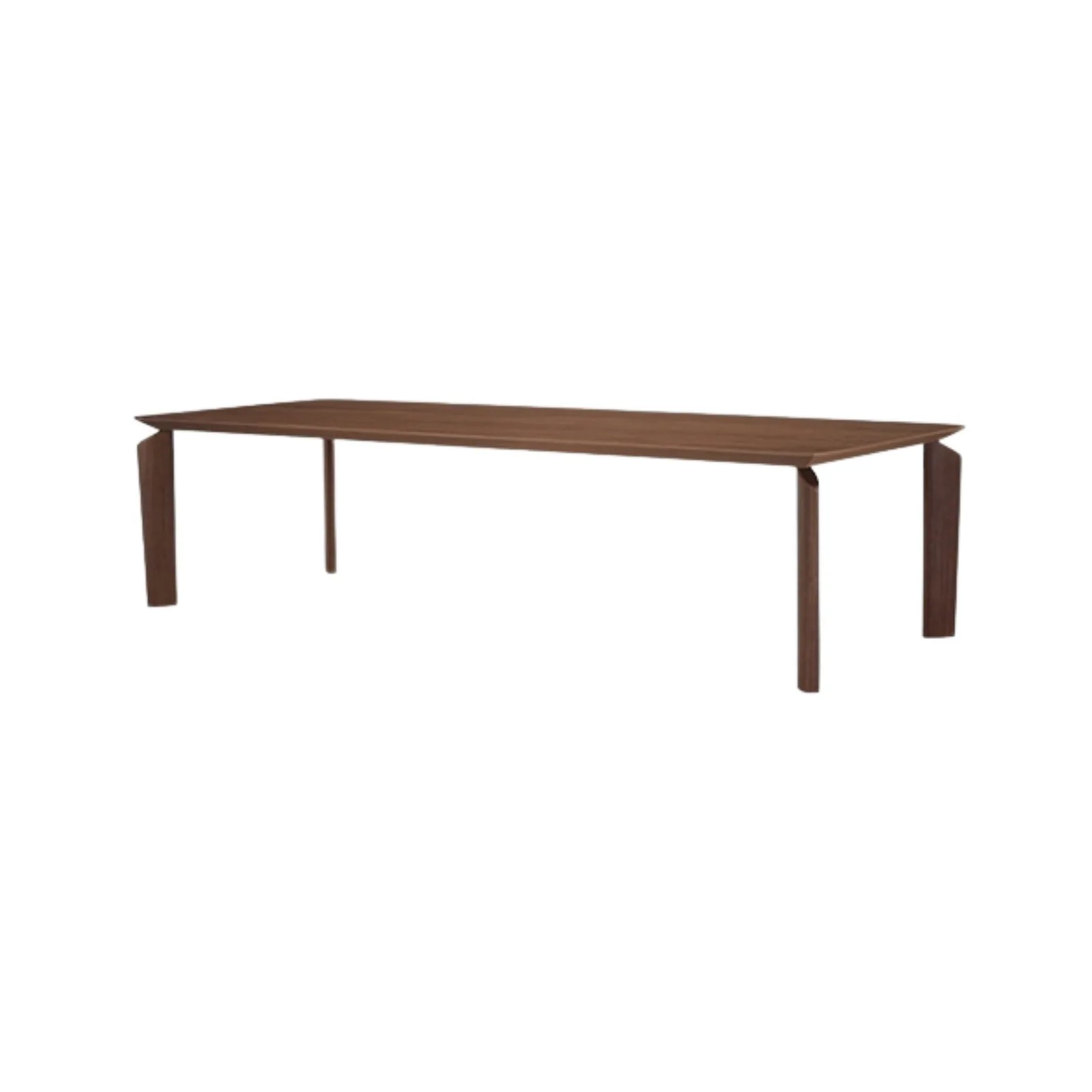 Mesa Pés Madeira Maciça Tampo MDF Laminado 750 x 1200 x 2500 Tumar Leme