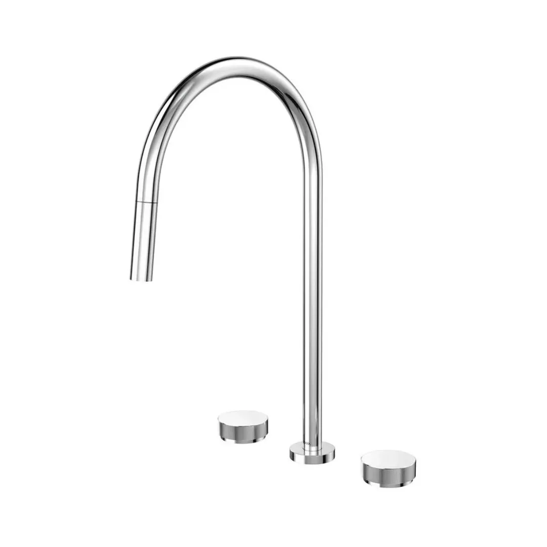 Misturador de Bancada para Cozinha com Ducha Retrátil Docol Mix&Match Cromado