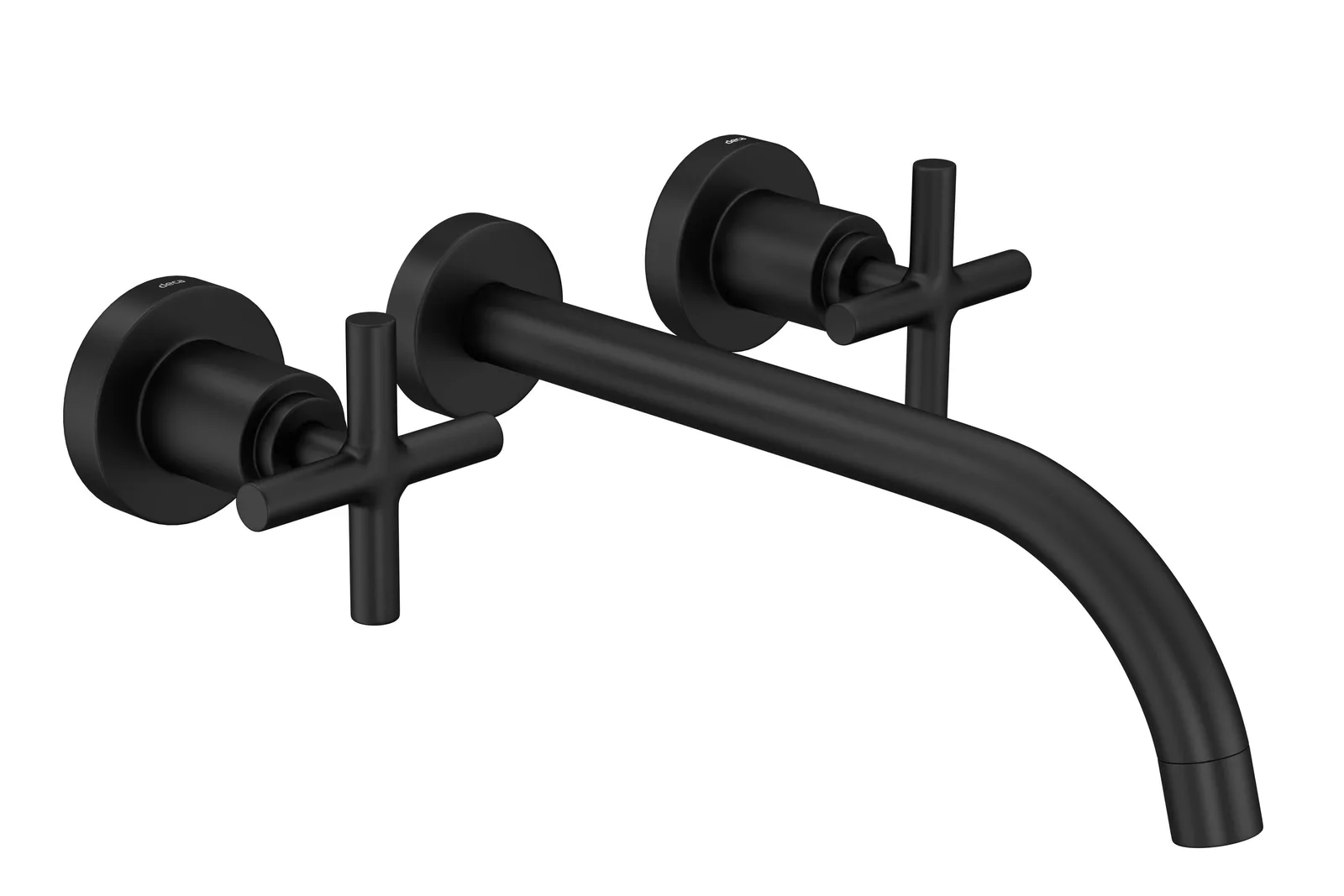 Misturador Deca Duna Classic 64 Black Matte 1878 para banheiro parede