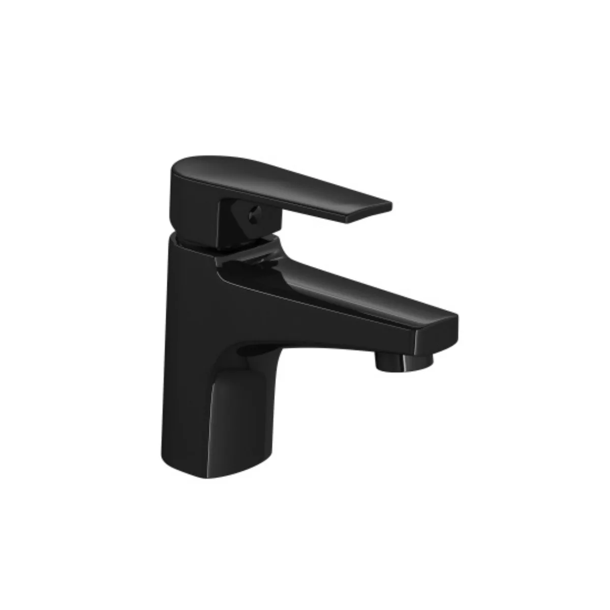 Misturador Monocomando de Mesa Bica Baixa para Lavatório Deca Level Black Noir