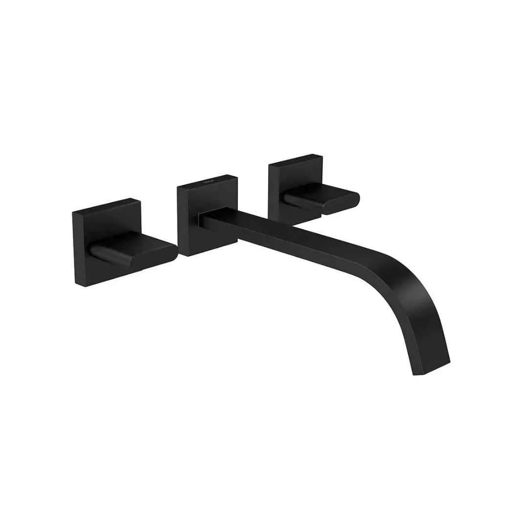 Misturador Deca Polo 33 Para Lavatório Parede 1878 Black Matte