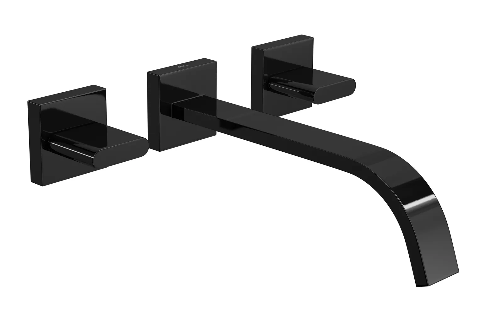 Misturador Deca Polo 33 Black Noir para banheiro Pared 1878
