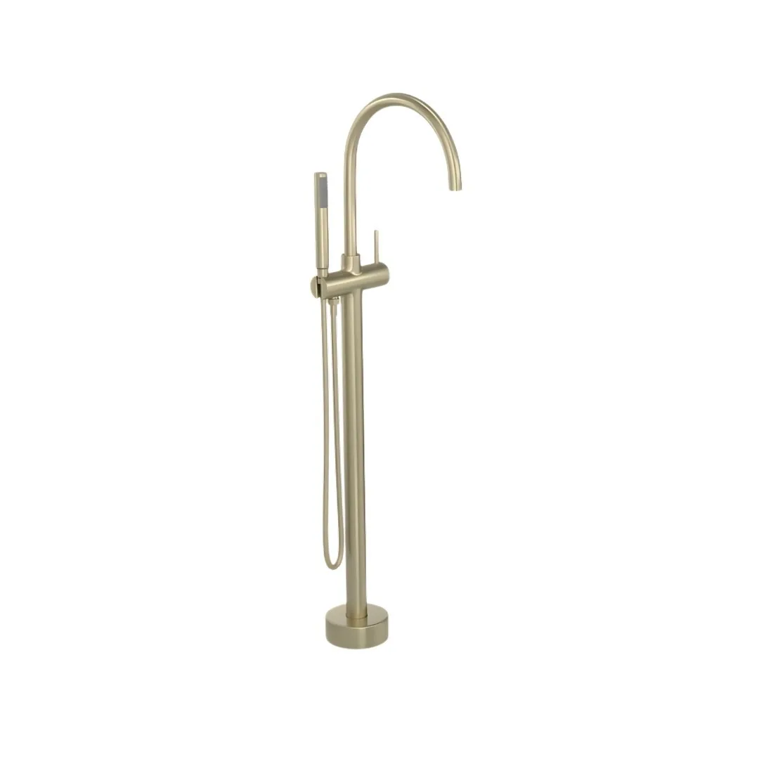 Misturador Deca You Monocomando Piso Para Banheira Summer Gold