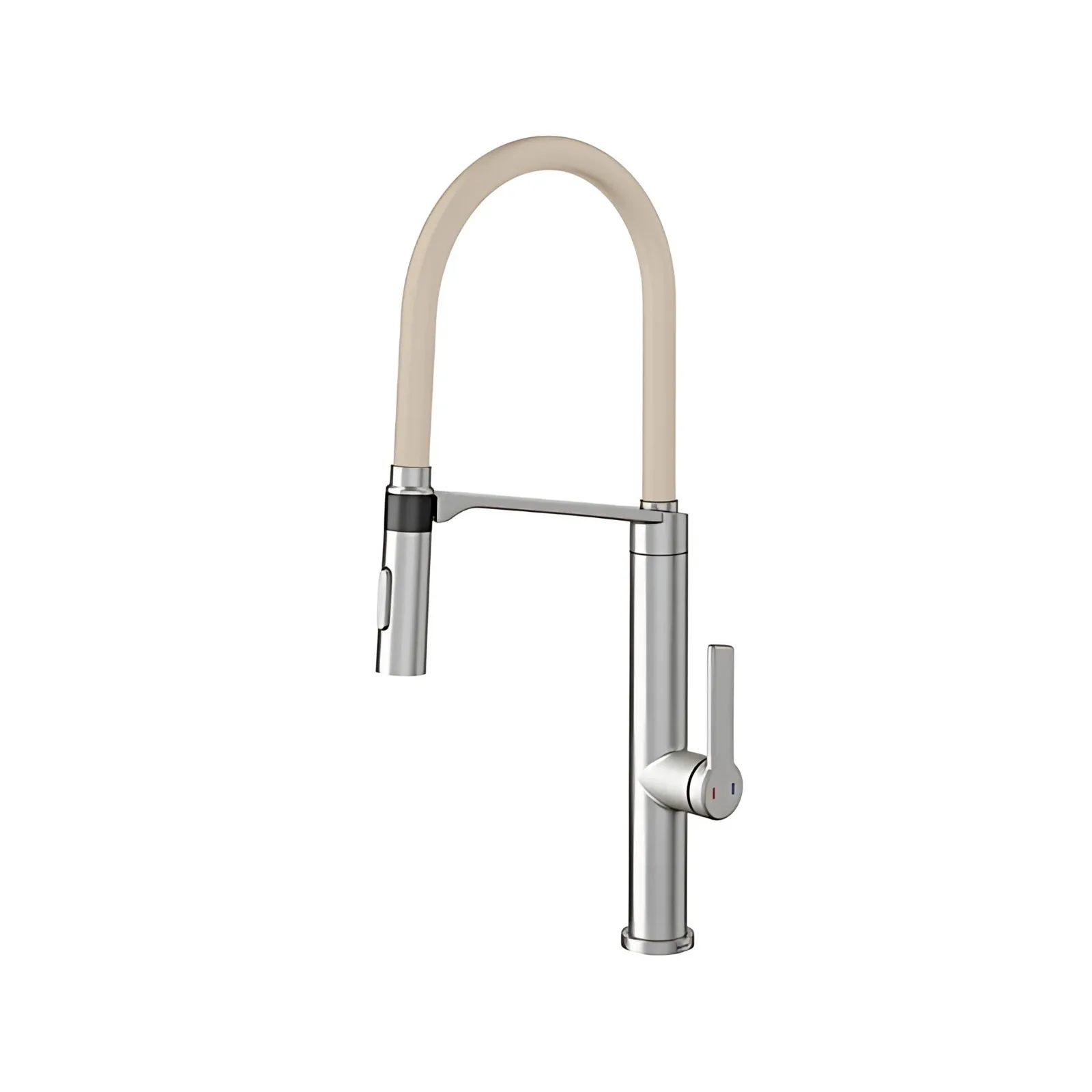 Monocomando Docol Doc Inox Escovado com Mangueira Areia