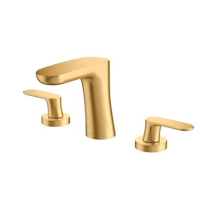 Misturador Docol Kaila para banheiro Mesa Ouro Escovado