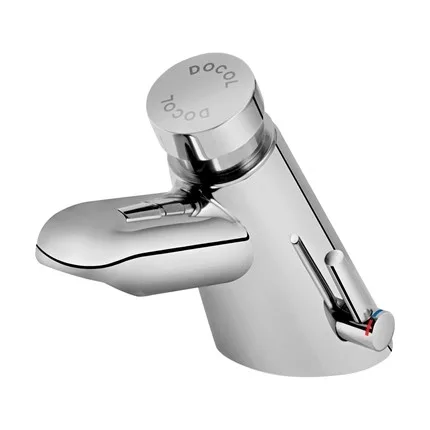 Misturador Docol Pressmatic Cromado para banheiro Mesa 110