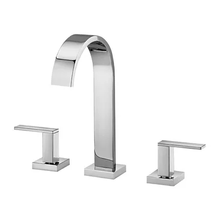 Misturador Docol Square Cromado para banheiro bica alta