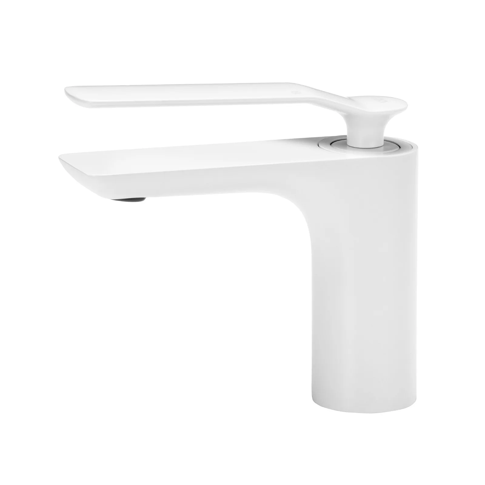 Monocomando para Banheiro 98 mm Matt White Doka Rainbow