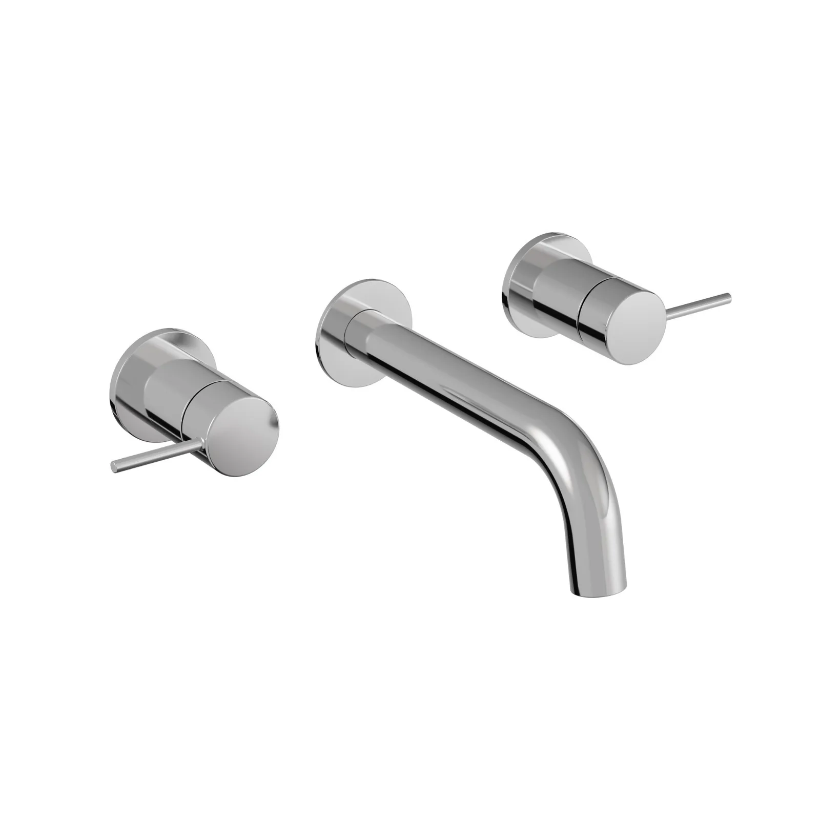 Misturador Doka Mono Parede Para Lavatorio Loop Chrome