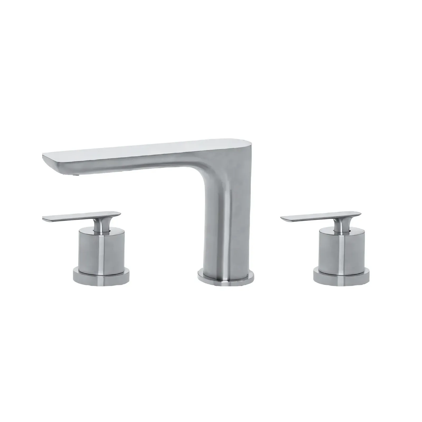 Misturador Doka Para Lavatório Rainbow Brushed Nickel