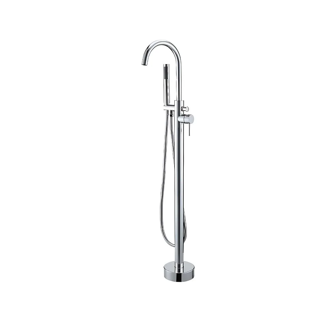 Misturador Immersi Amazon Cromado De Piso Com Ducha