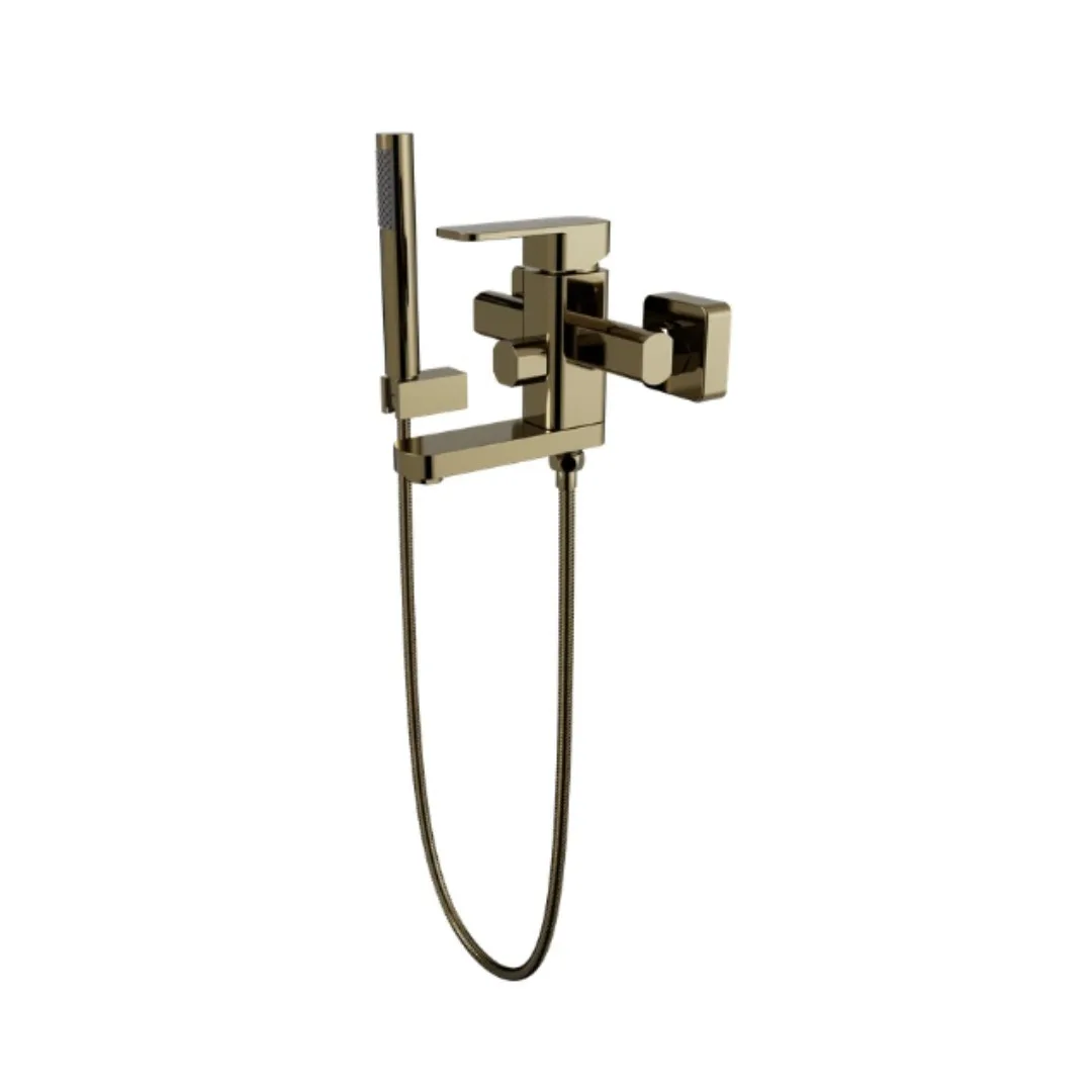 Misturador Immersi Monocomando Parede Purus Gold