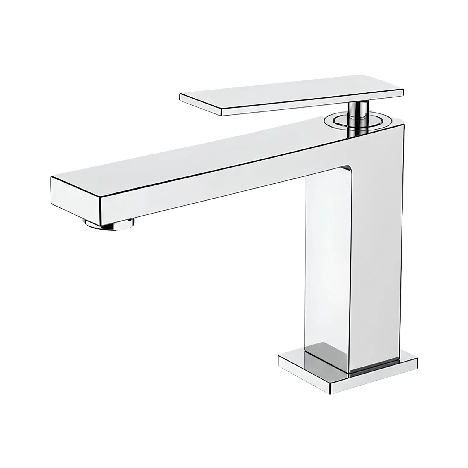 Misturador Monocmando Bica Baixa Cromado Lexxa Bagno Plate LX3396