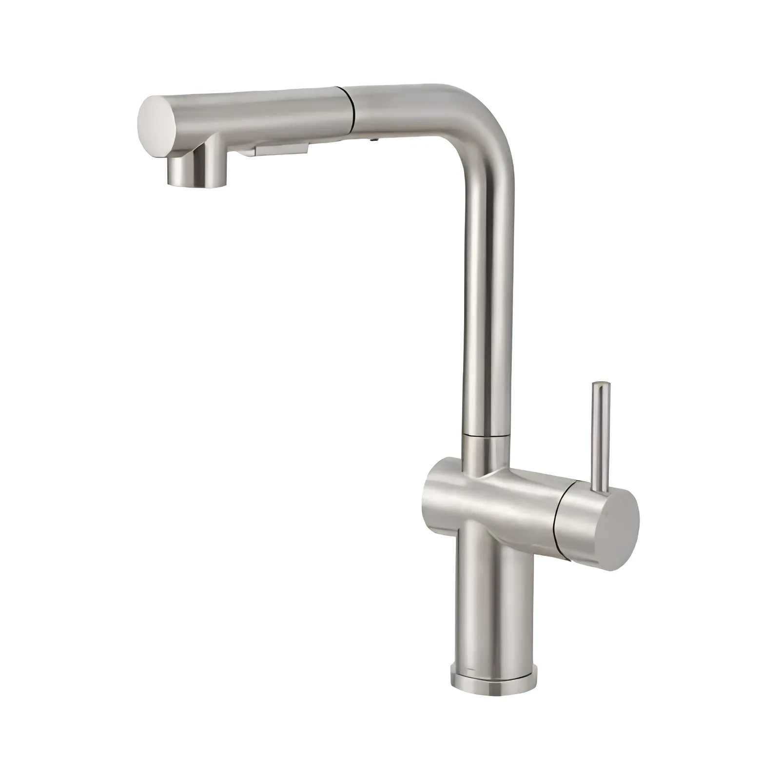 Monocomando Cozinha Bancada C/ Ducha Manual 2886 75 Aço Escovado Meber