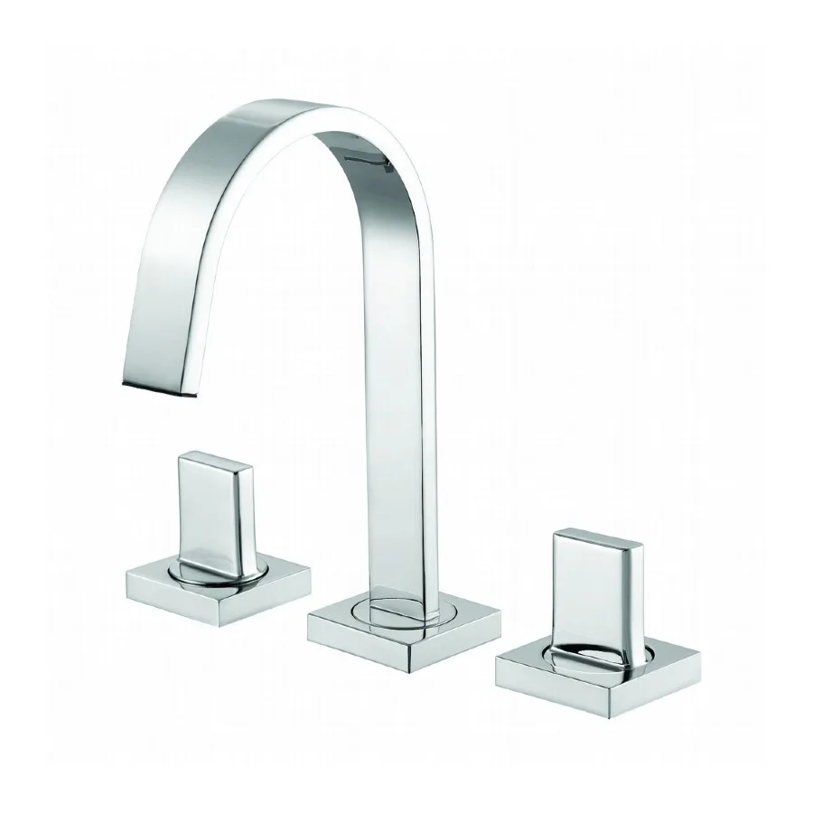 Misturador Meber Axiom Slim de bancada para banheiro 1878 C 52 Cromado