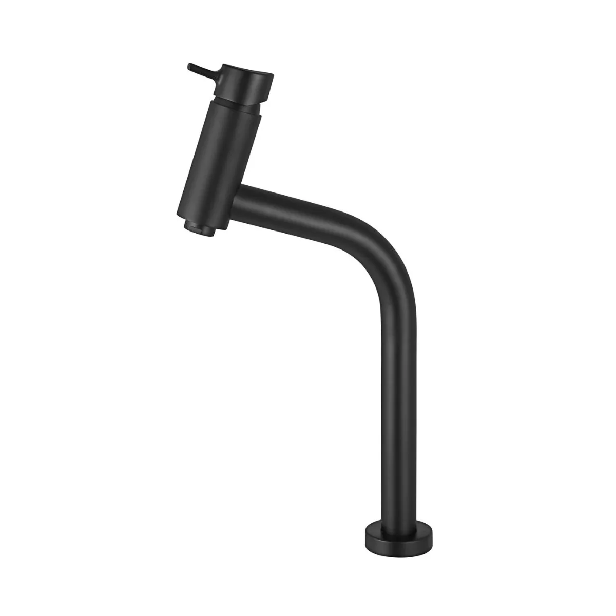 Misturador Meber Minimal Advance Preto Matte 2877 para banheiro Balcao C-78