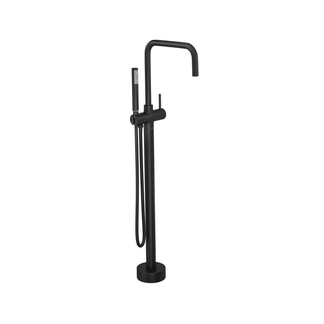 Misturador Monocomando De Piso Para Banheira Black Matte Deca You