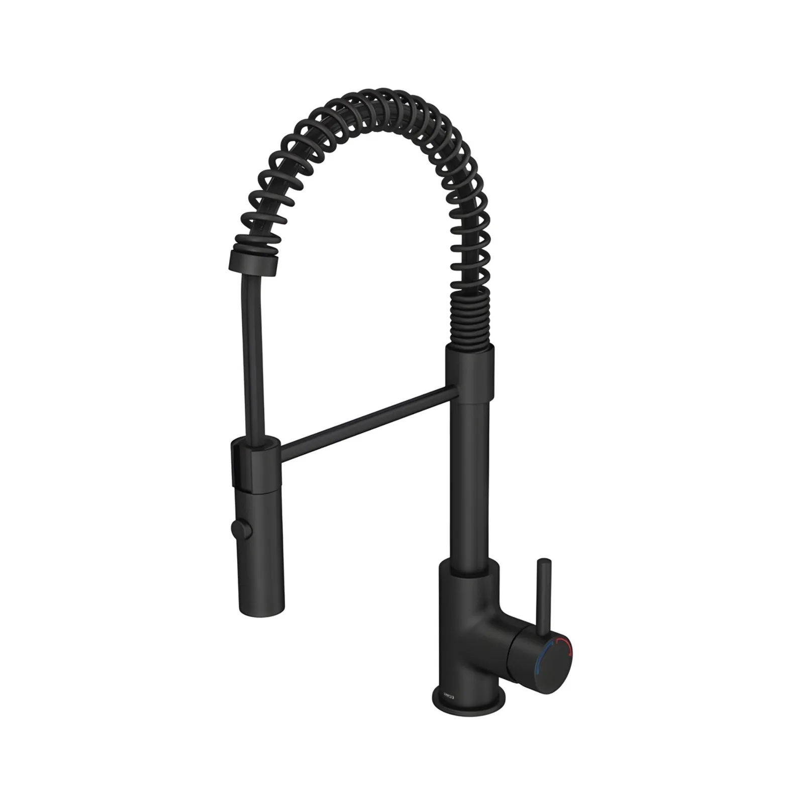 Misturador Monocomando de Mesa para Cozinha Black Mate Deca Spin One Gourmet