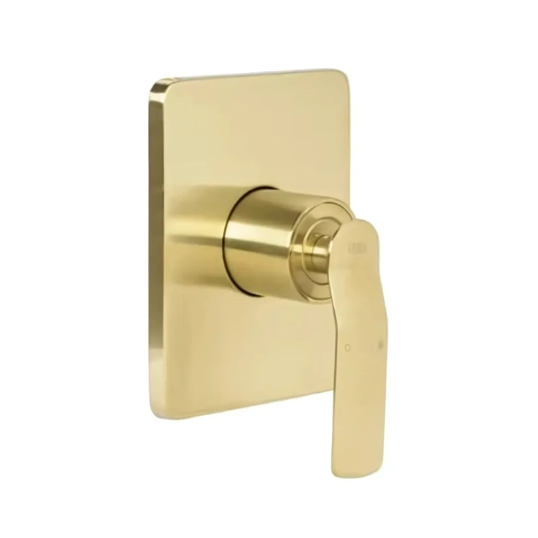 Misturador Monocomando Para Chuveiro Rainbow Brushed Gold