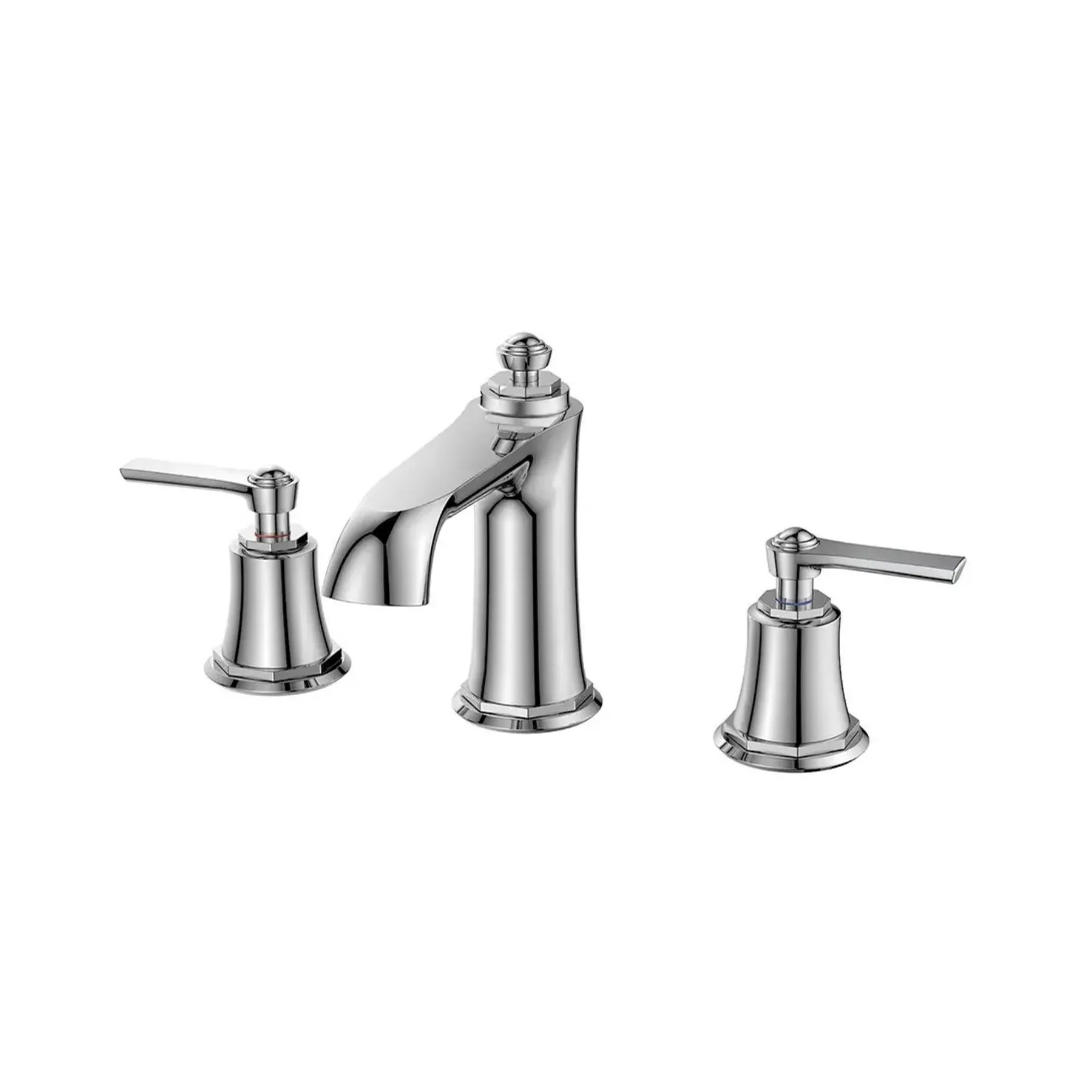 Misturador Quente e Frio para Lavatório Chrome Doka Ever