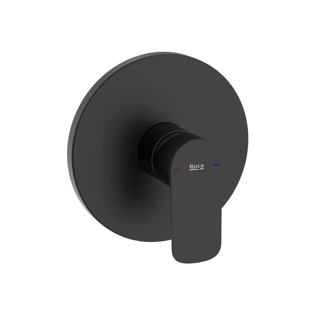 Monocomando Chuveiro/Banheira sem Desviador Evershine Matte Black Roca Cala