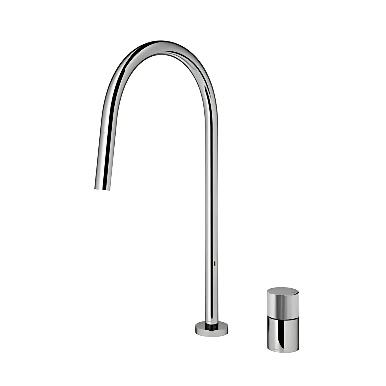 Monocomando de bancada para cozinha com Ducha Retrátil Docol Mix&Match Cromado