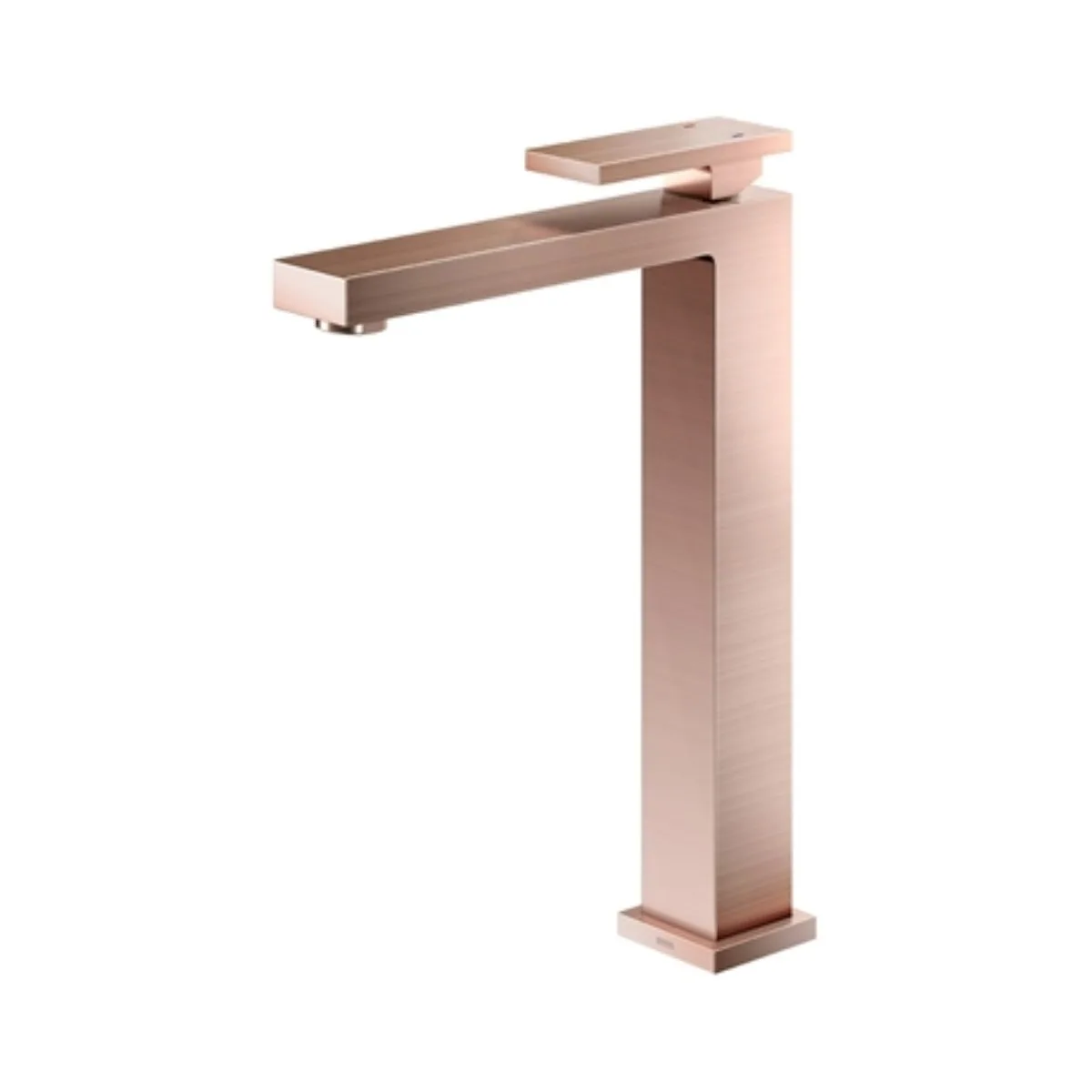 Monocomando de Bancada Bica Alta para Banheiro Docol New Edge Cobre Escovado