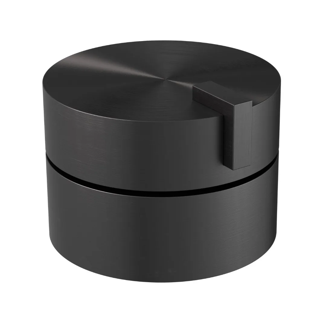 Acionamento Monocomando De Bancada Para Banheiro Gunmetal Doka Quantum