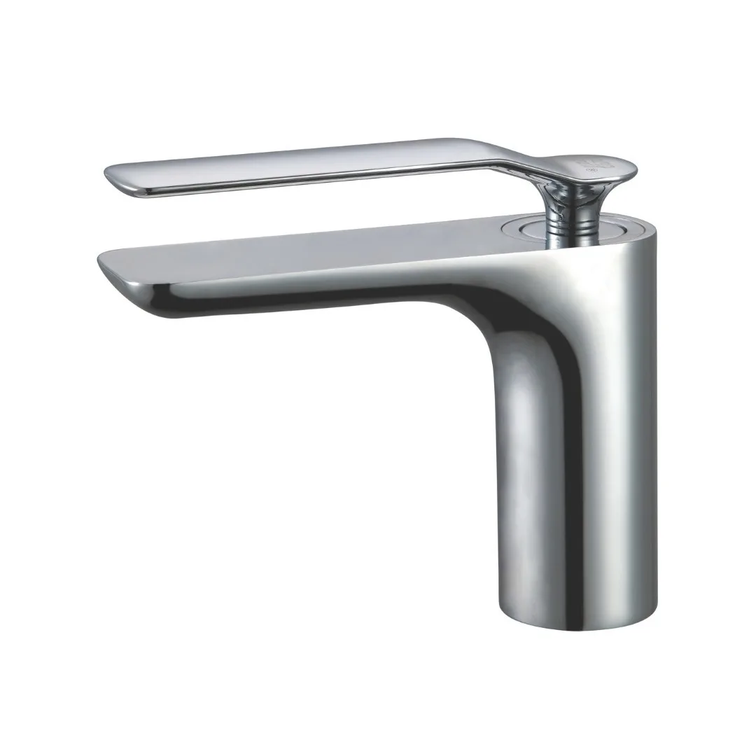 Monocomando De Bancada Para Banheiro Chrome Doka Rainbow