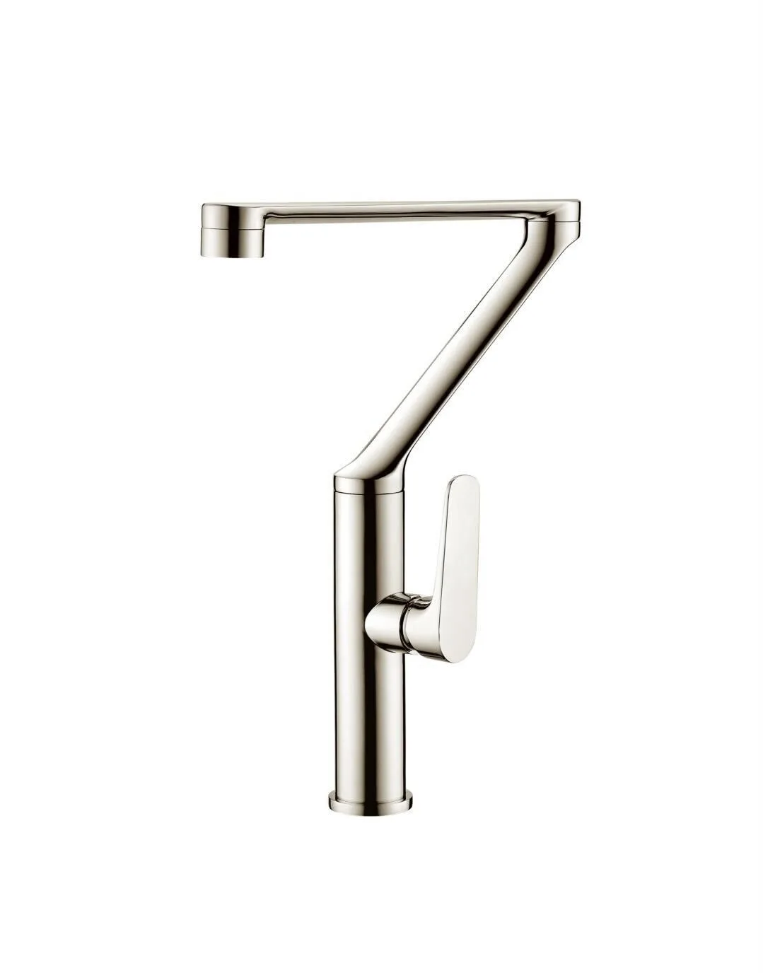 Monocomando de bancada para cozinha Lexxa Bagno Artica Aço Escovado